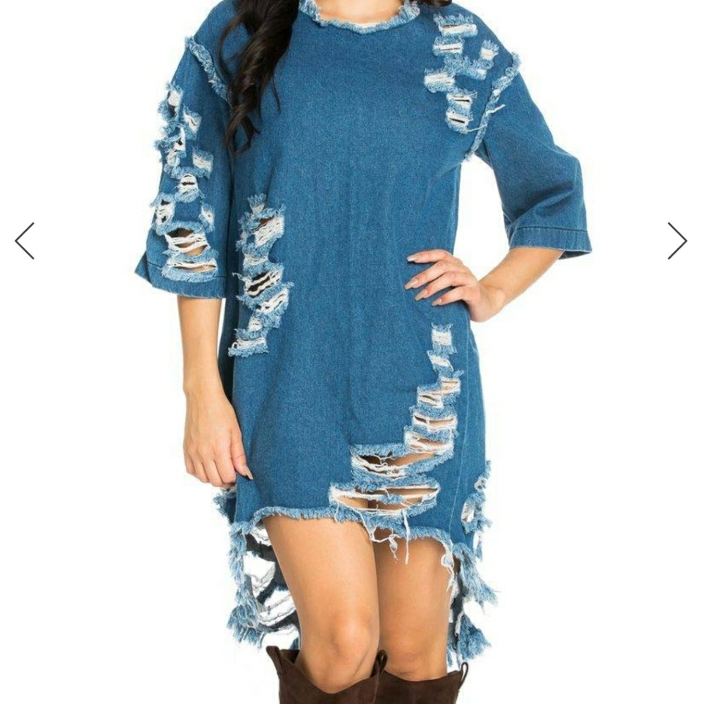 Distressed Dress